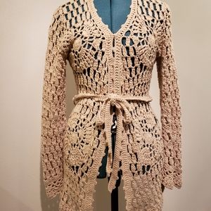 Women's Express Crocheted Sweater
